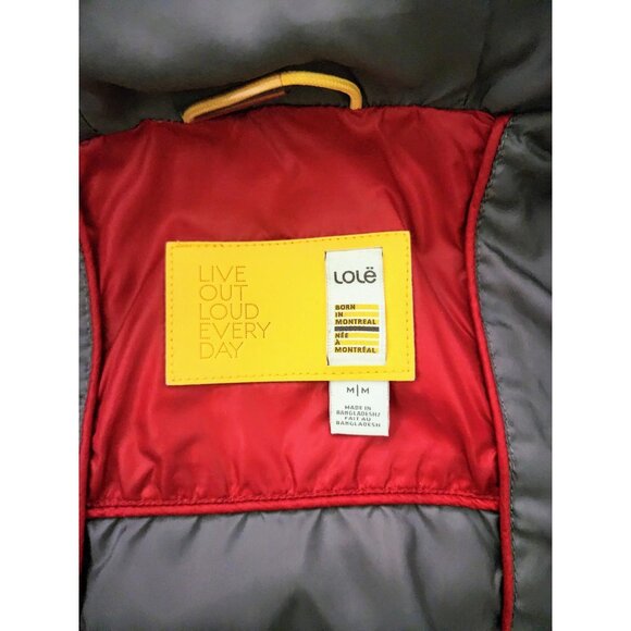 Lolë Claudia Duck Down Puffer Jacket With Hood size M in Red - Picture 5 of 10